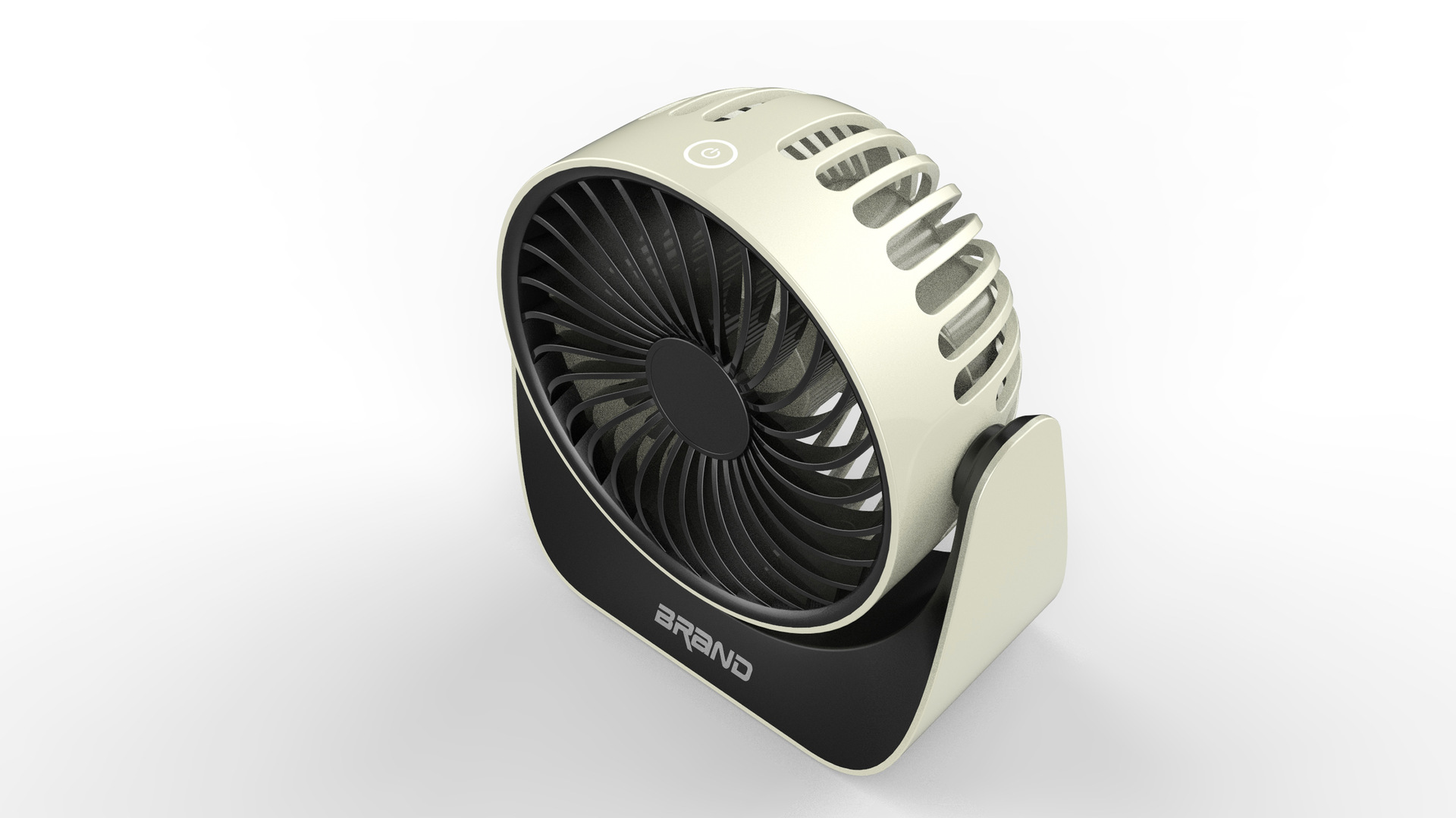 办公便捷小风扇360度旋转风扇usb电池双用新款创意迷你小风扇定制