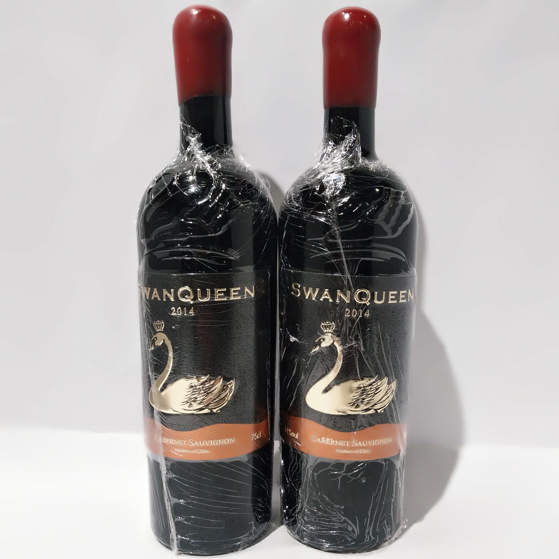 智利进口红酒 天鹅皇后干红葡萄酒 14度 金属标 天鹅皇后红酒