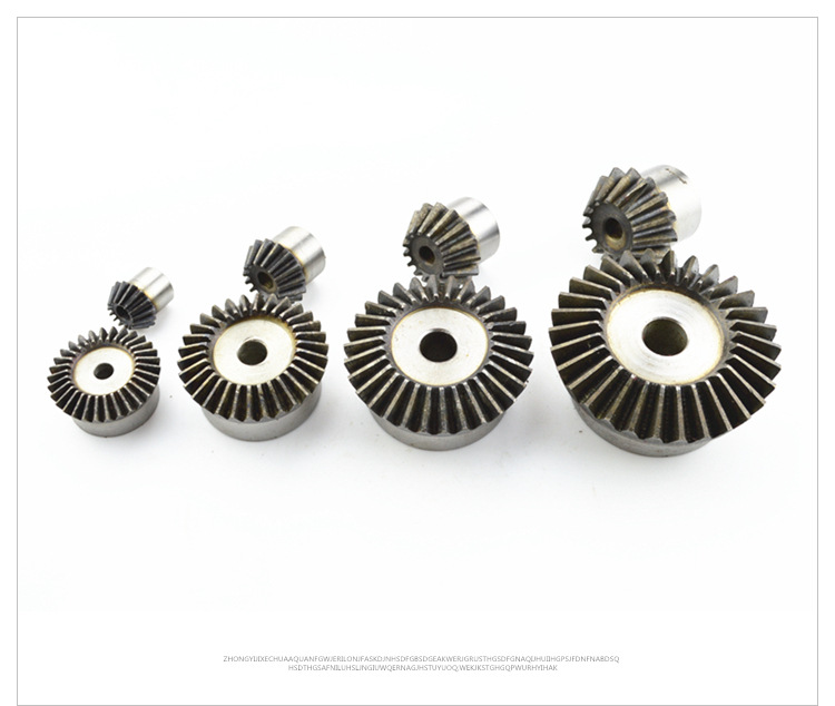 90度伞齿轮锥齿轮 金属伞形齿轮 1比1传动 2模15齿-30齿厂家