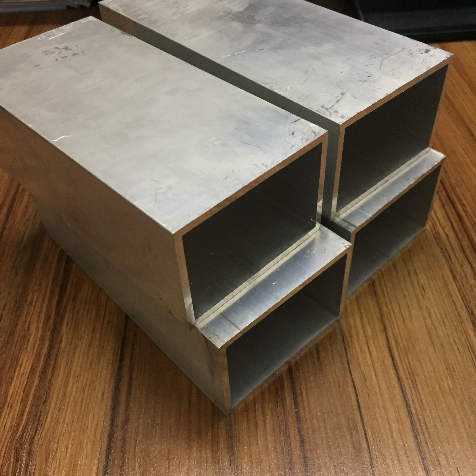 76.2*50.8*3.18铝合金方管 英标规格铝方管 招牌吊顶装饰铝方通