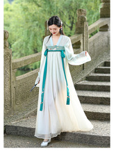 一件代发中国风汉服女平常套装民族风刺绣齐胸两件套扮演禅舞茶服