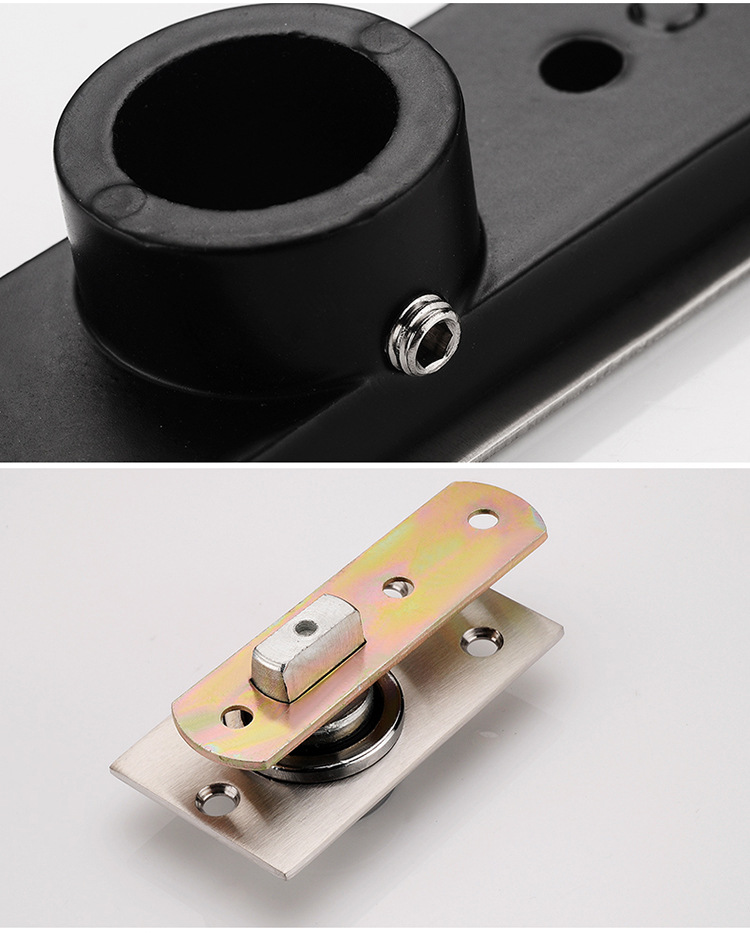 加重型360度旋转轴木门上下轴定位门轴天地轴旋转轴暗藏合页