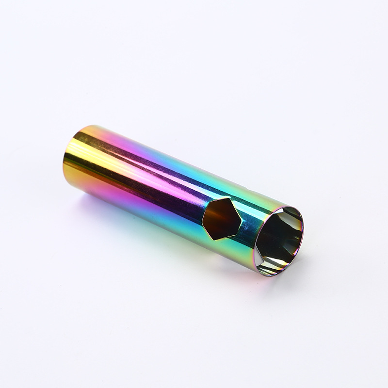 3万件塑胶七彩真空电镀加工 塑料表面处理彩色镀膜uv电镀电白金加工