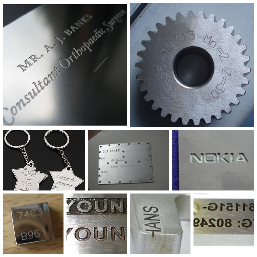 金属标牌商标激光镭雕加工设备厂家