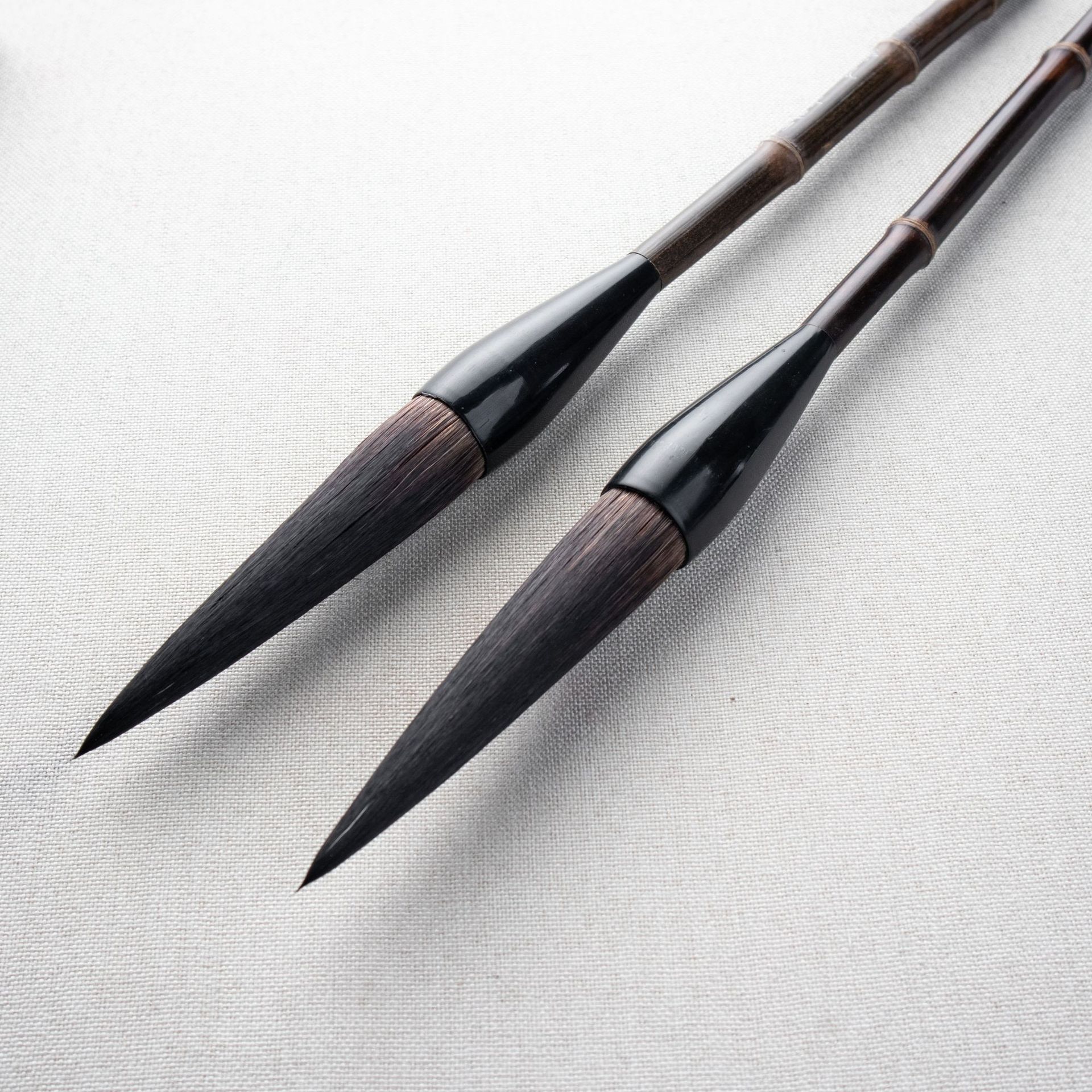 熊毫长锋毛笔 墨客警风行草书 品质有节竹竿行草 青华笔庄可定制