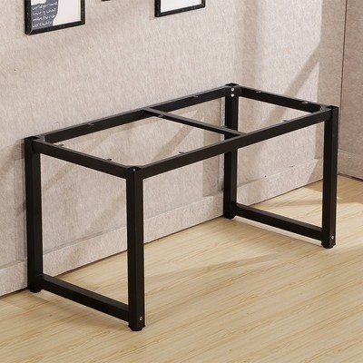 铁艺餐桌金属烤漆铁架子吧台腿办公桌支架腿桌子桌腿支架桌脚金属