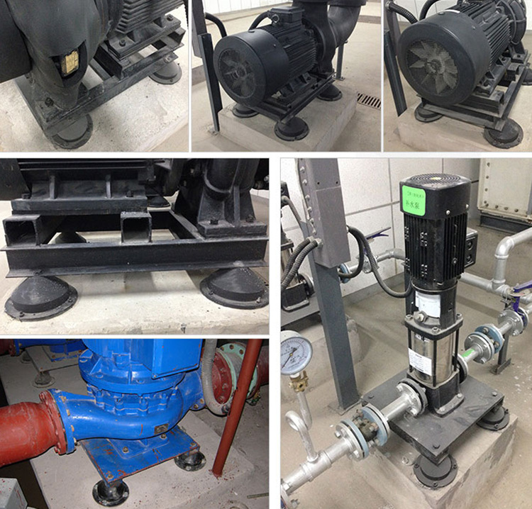 jg橡胶减震器风机空气能避震垫 发电空压机减振缓冲器 机械避震器