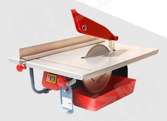 新款多功能小型台锯石材切割机玉石切割机木工台斜切锯送锯片