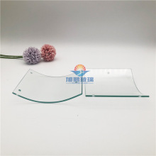 曲面钢化玻璃 4mm耐高温弯钢化玻璃 3D弧形弯钢玻璃 防爆钢化玻璃