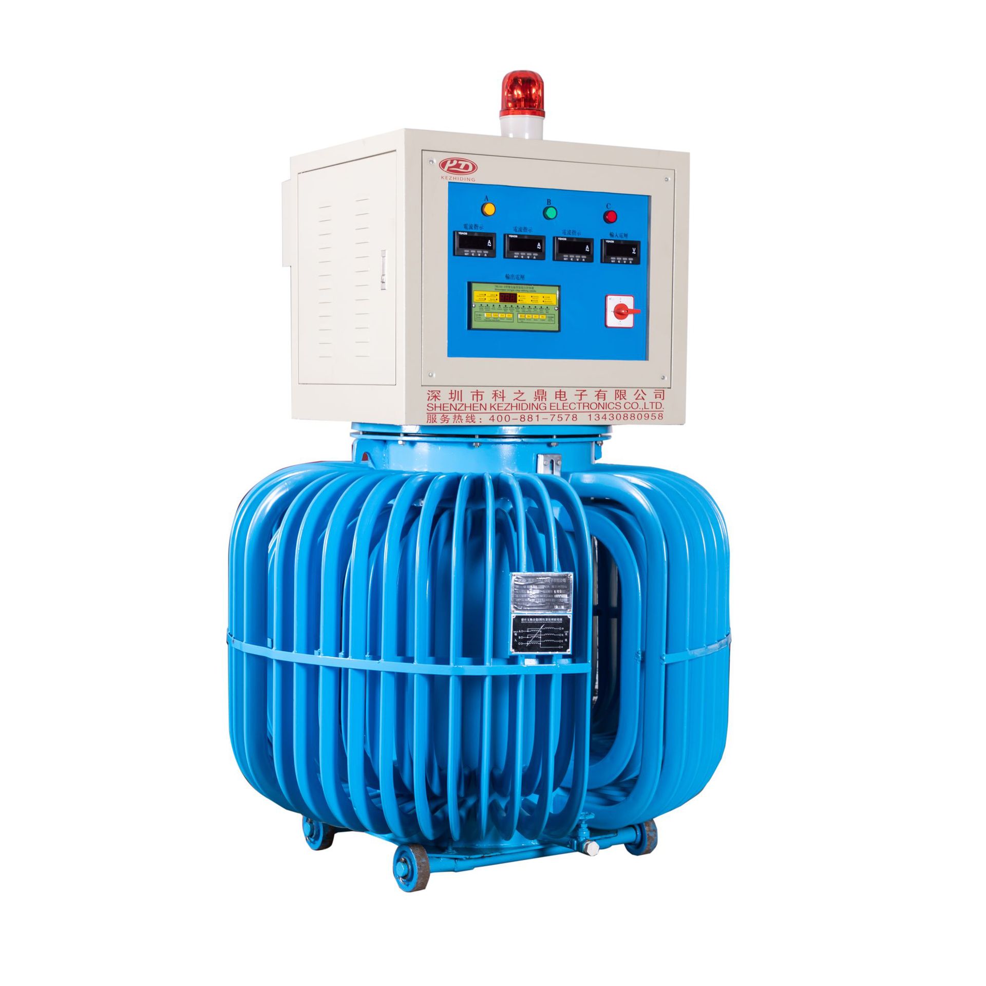 油浸式无触点感应式稳压器建筑工程三相大功率油式稳压器100kva