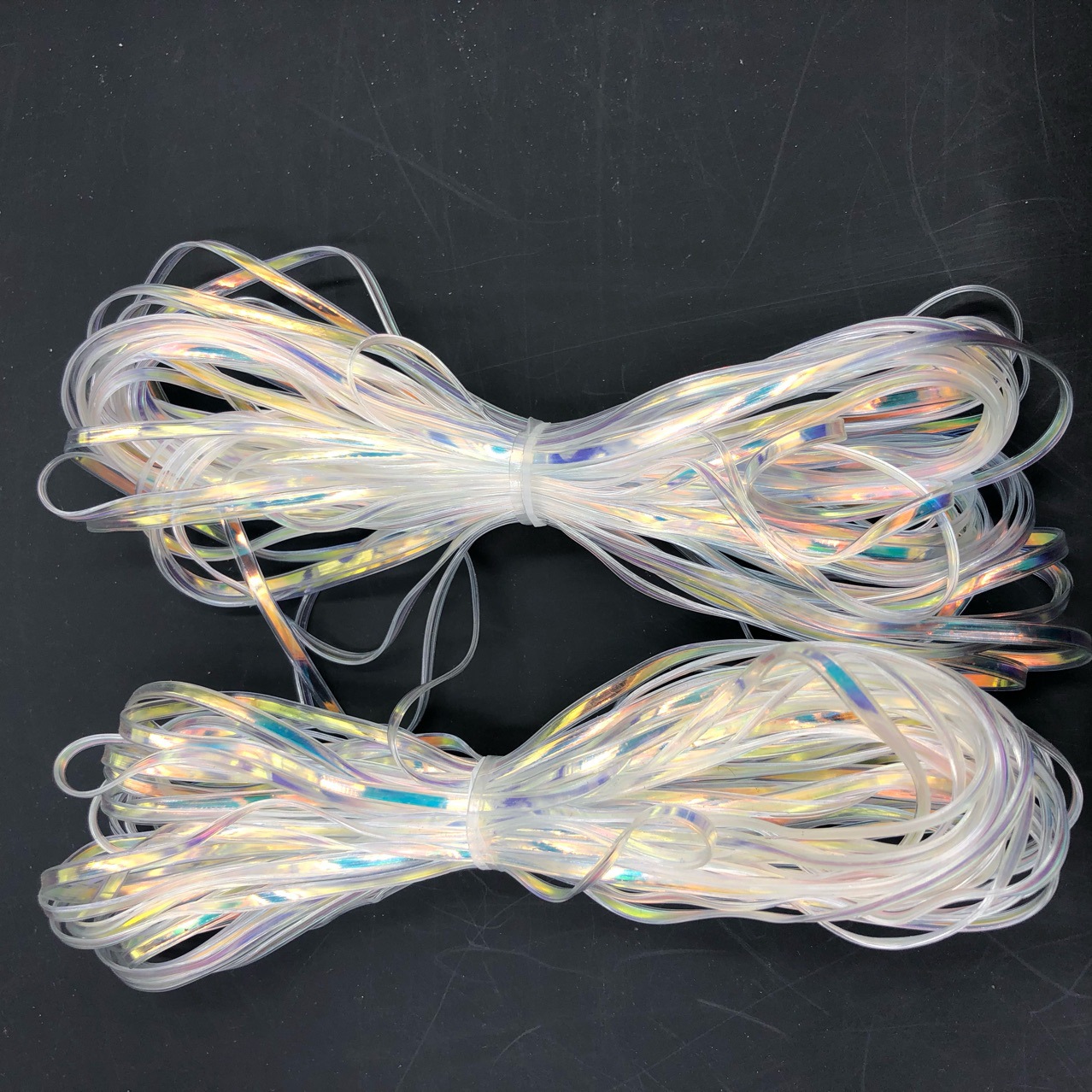 店主推荐25mm塑料编织扁绳塑料玻璃丝塑料编织条diy塑料绳