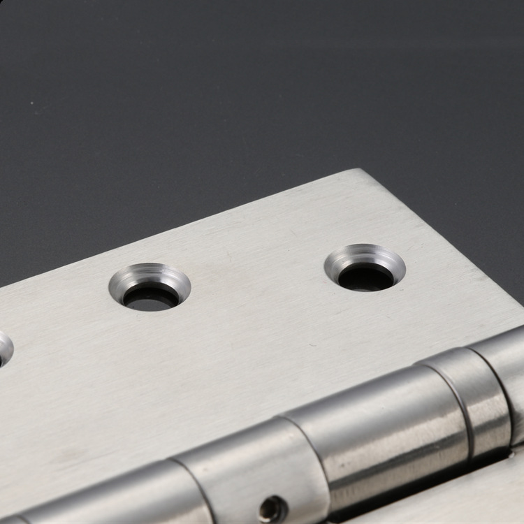 合页不锈钢平开4寸加厚厂家直销批发木门拉丝字母正轴厚度3mm