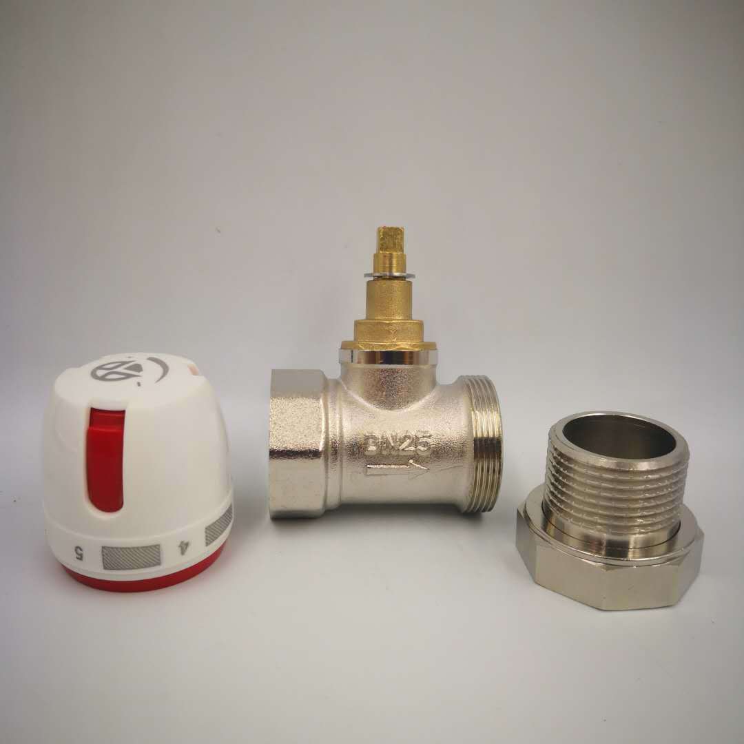 dn25内外丝直式手动温控阀 散热气暖气阀