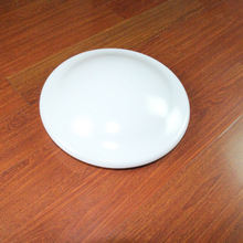 LED圆形全白吸顶灯学校走廊卫生间可用防尘防虫可另配应急50cm48w