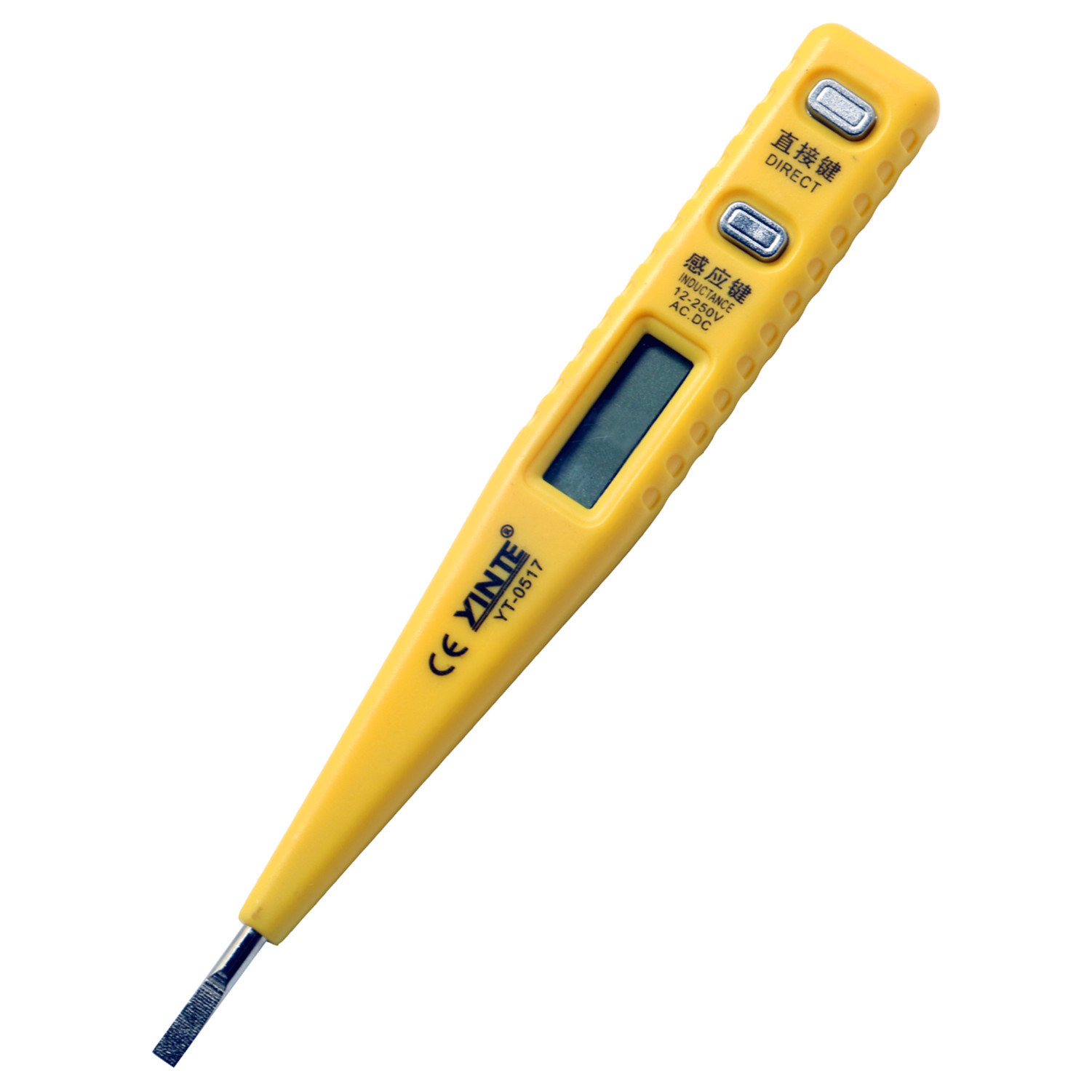 yinte厂家直销批发多功能数显电笔 测电笔工具 带感应yt-0517