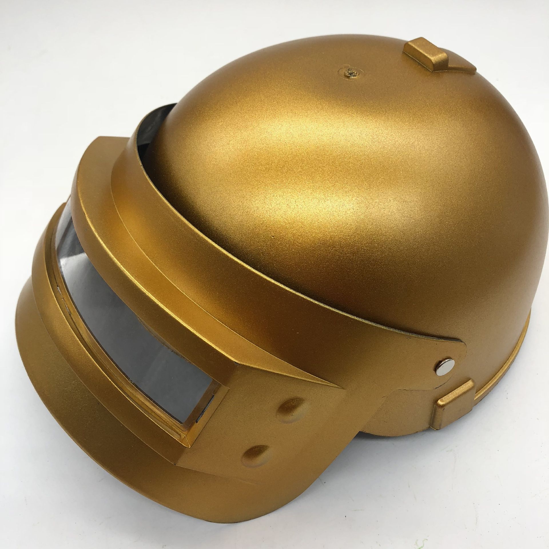 金色吃鸡头盔绝地求生三级头盔大逃真人吃鸡装备吃鸡道具cos装备