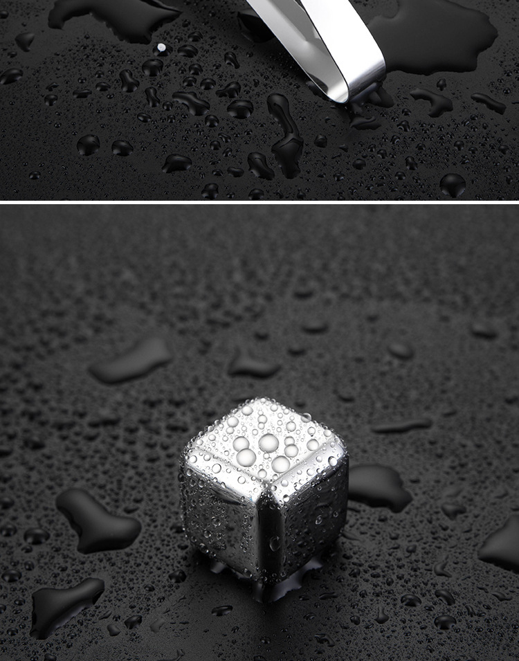 304不锈钢冰粒冰块冰石冰酒石金属速冻器钢冰铁冰块宿舍冰镇神器