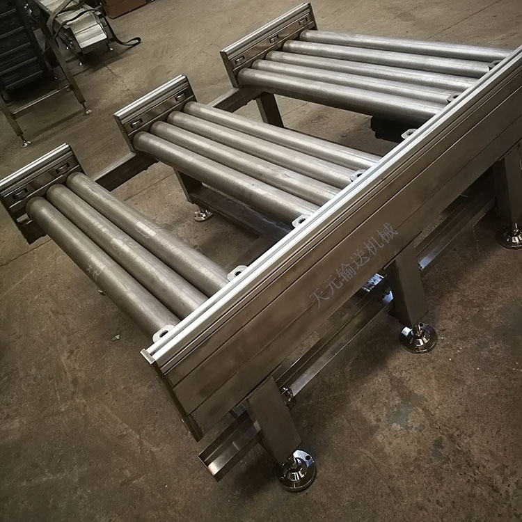 动力滚筒输送机 动力输送机 滚轴输送机 重型不锈钢滚筒输送线