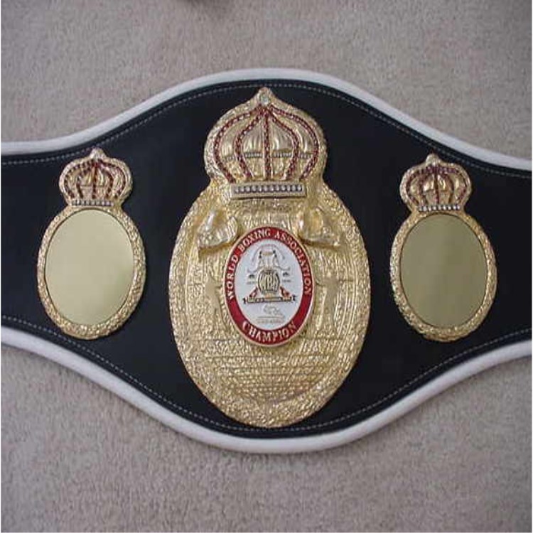 英国拳击比赛冠军金腰带商务礼品赠送贵宾金腰带批量定制工厂