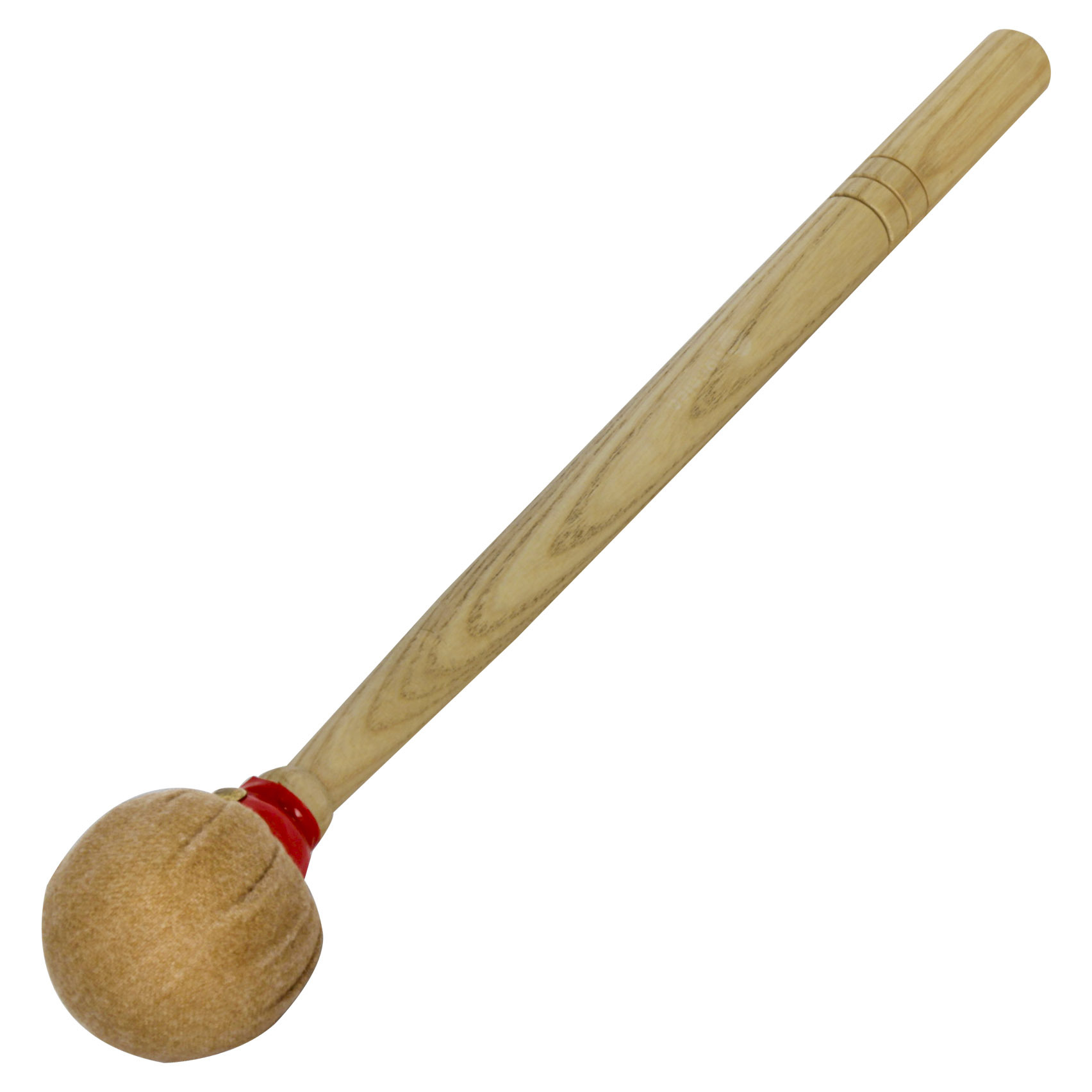 2602 咖啡色低音槌定音鼓槌大鼓槌 木质手柄棉布槌头打击乐器配件