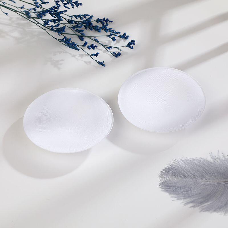 少女儿童泳衣圆形胸垫 学生背心海绵胸垫 舞蹈服表演服海绵垫插片