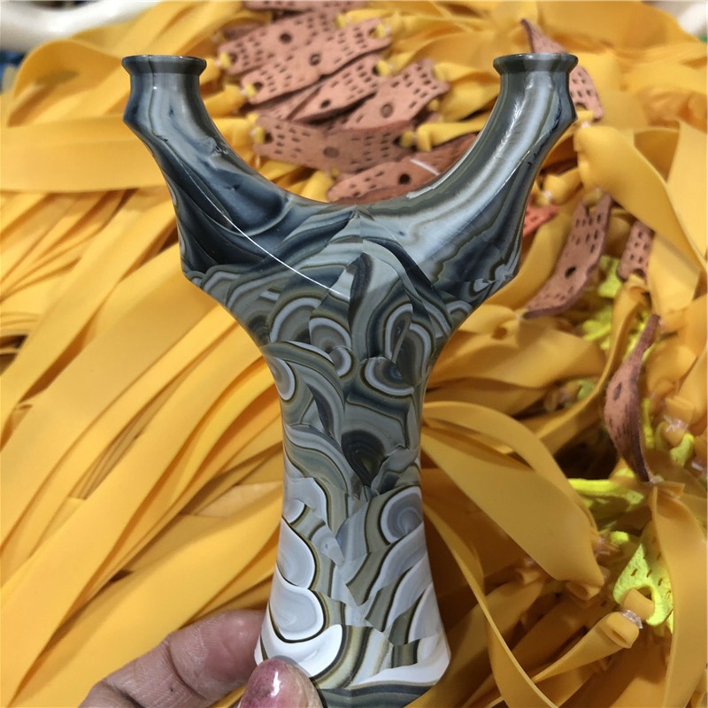 树脂天罡扁皮弹弓地摊超市庙会款abs树脂弹弓