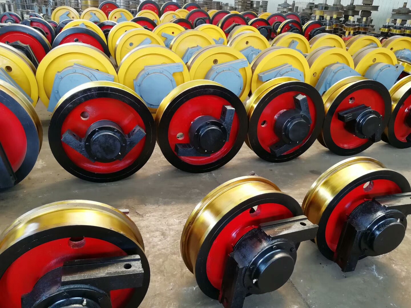 行车车轮起重机车轮主动轮纽科伦起重