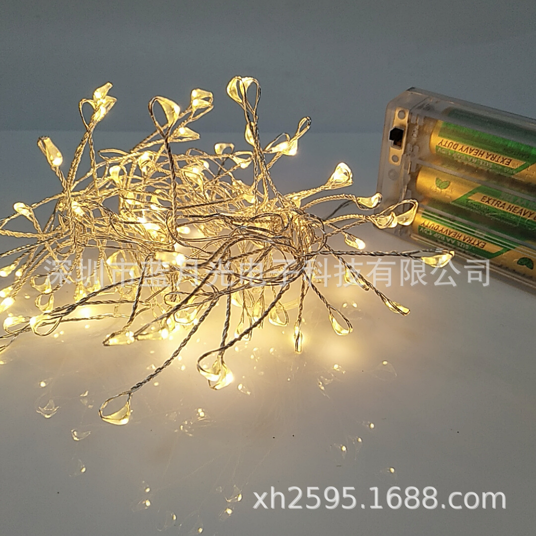 2米100灯蜈蚣灯灯串 鞭炮灯灯串