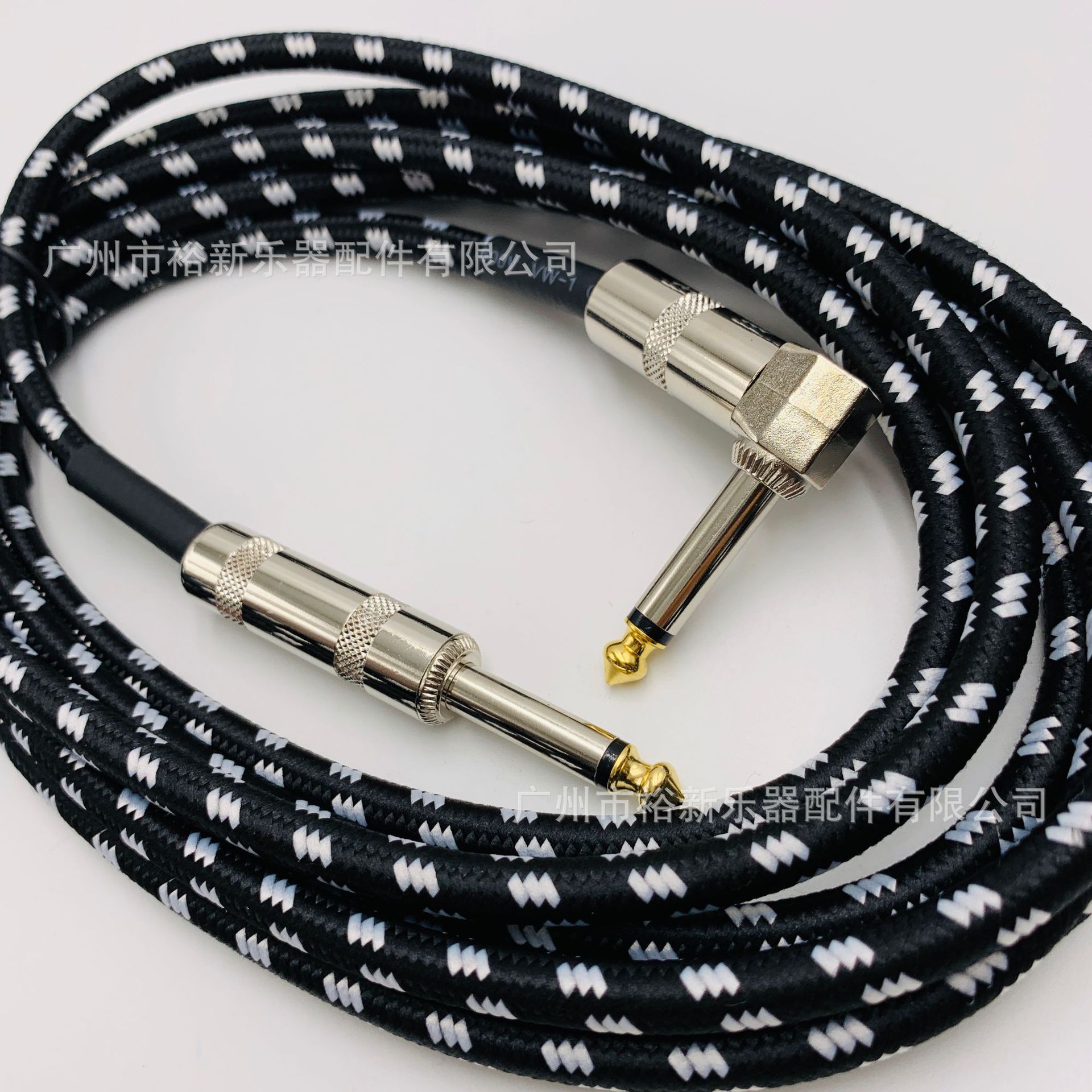 吉他连接线降噪音频线民谣电箱木吉他贝斯连接线3米