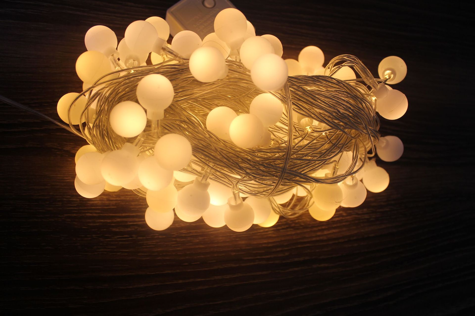 新款彩色led小圆球串灯室内装饰彩灯ins装饰彩灯串满天星圣诞彩灯