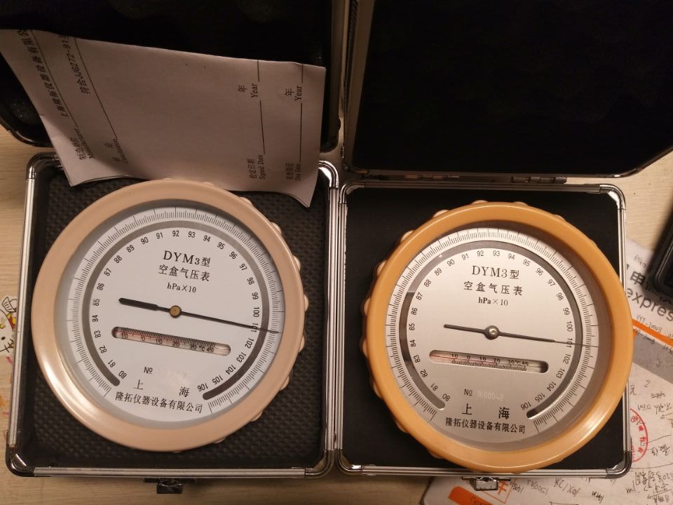 空盒气压计,dym3平原型空盒气压表实验室用空盒气压表膜盒式