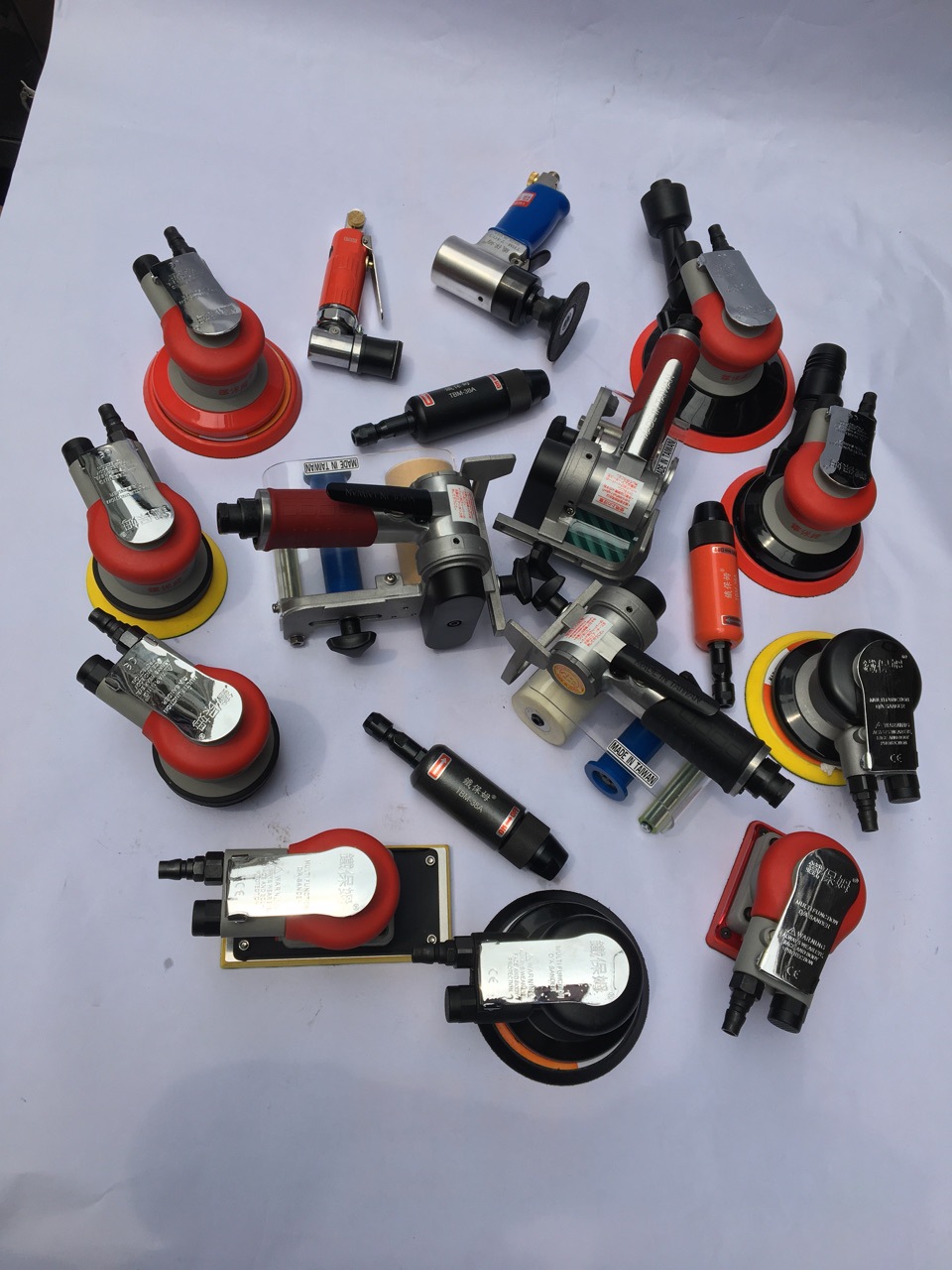 马达组整套方形打磨机配件气动手磨机专用铁保姆品牌抛光研磨机