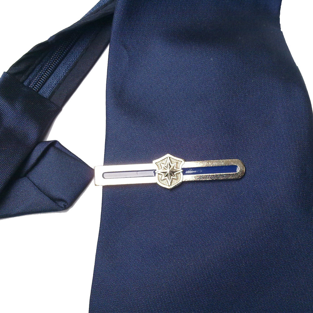 羽林 新款 2011式 保安领带夹 厂家批发 金属领带夹 领带夹子