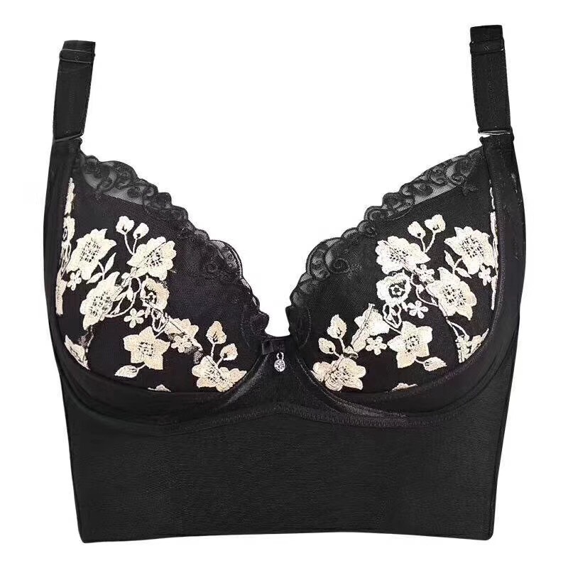 正品安提尼亚臻爱巴黎文胸娅塑臻真美调整型聚拢收副乳薄罩杯内衣