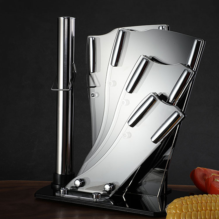 0成交0个相似亚克力刀架刀座厨房用品有机玻璃菜刀座厨房收纳置物架