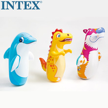 原装正品INTEX动物不倒翁儿童充气玩具拳击袋44669 水底 3D益智