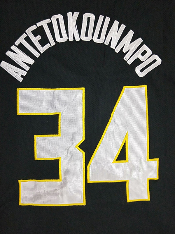 篮球服雄鹿队34号字母哥球衣印字阿德托昆博套装刺绣篮球服男