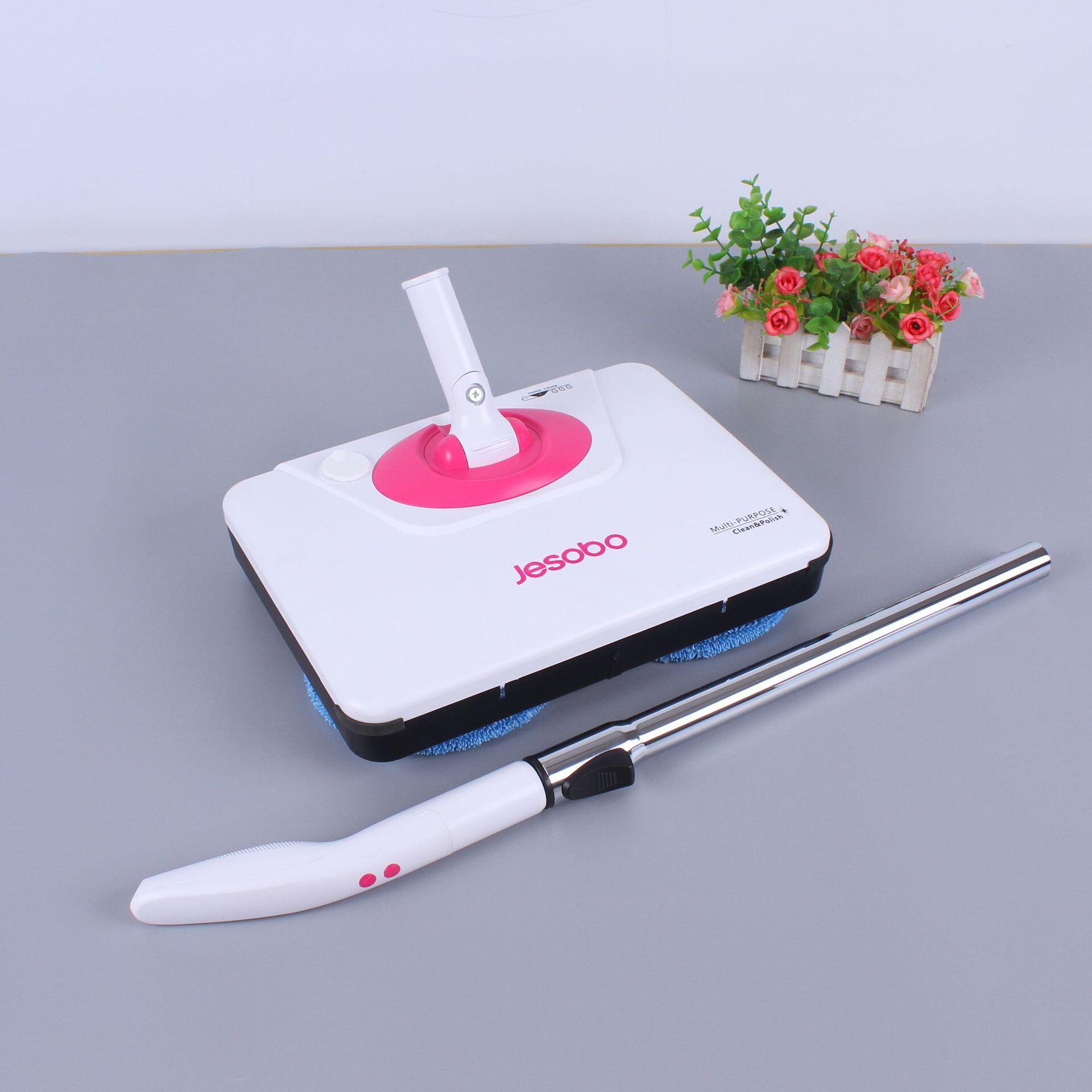 全自动手推式喷水拖把智能拖地干湿两用电动旋转拖把无线擦地机