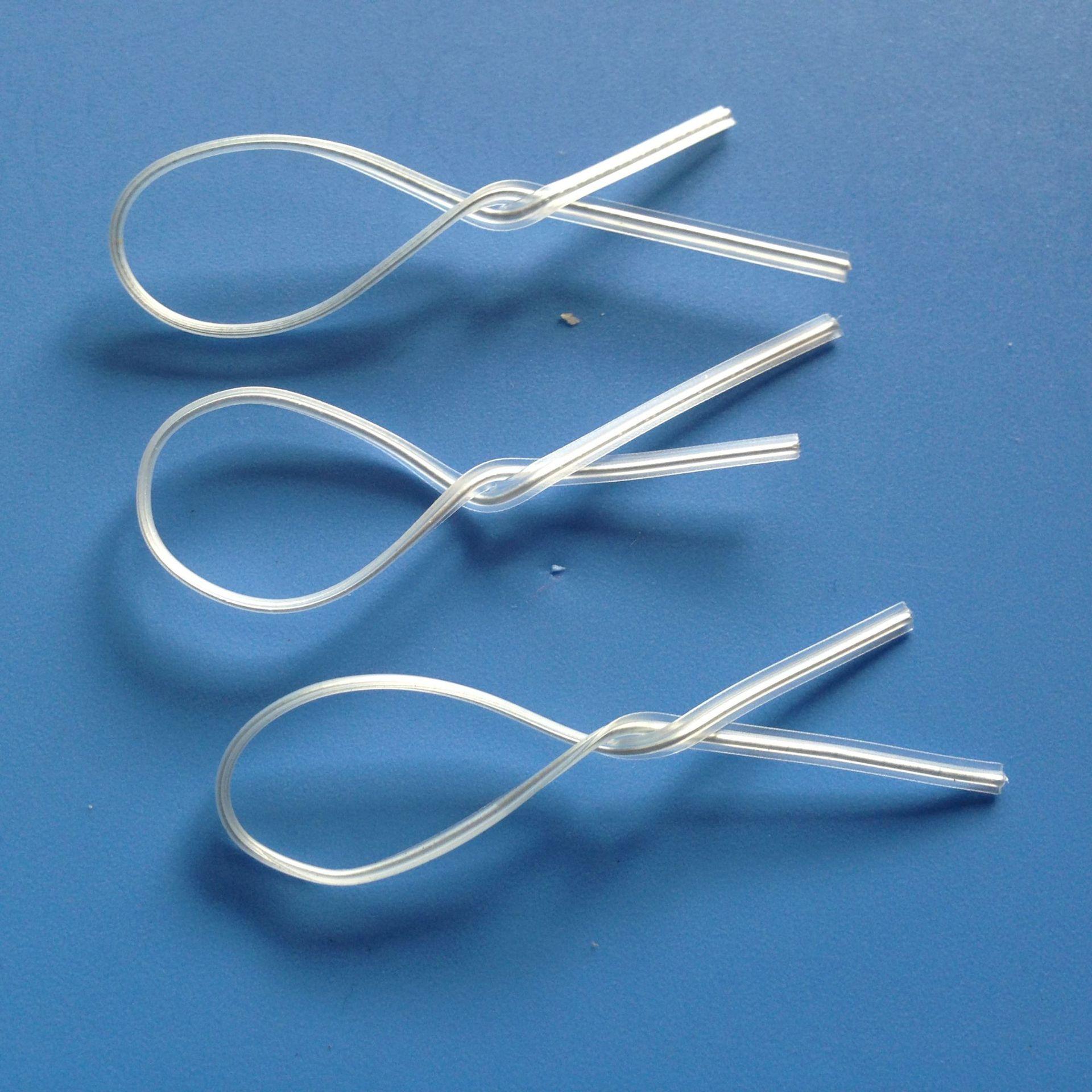 pvc包胶扎线,环保圆形扎线,迷你铁芯扎线,长度可订制找东莞雅诗