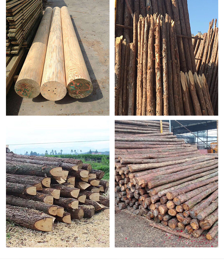 松木桩 2米松木桩 3米松木桩 4米松木桩 6米松木桩
