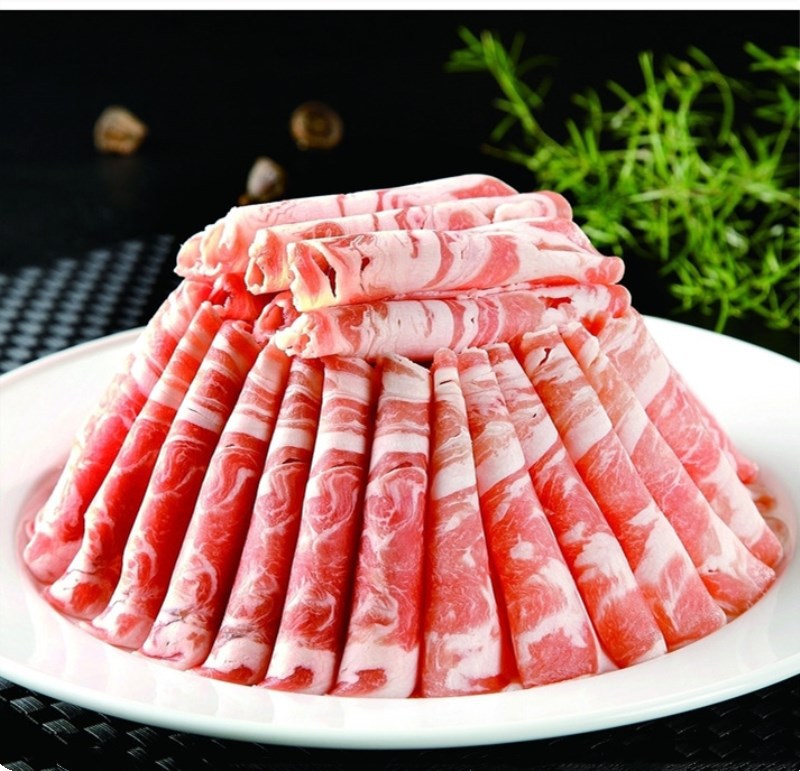 德功至尊羔羊肉卷 5斤/卷 清真小肥羊火锅豆捞食材涮羊肉片