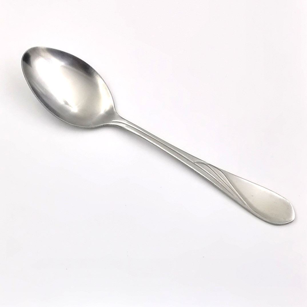 弧线尖尾 不锈钢410餐具套装 实惠叉勺