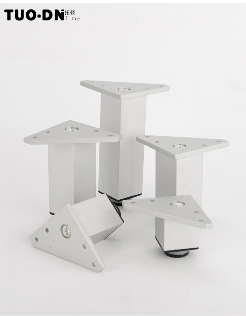 厂家直销 可调节 家具柜脚 铝合金支撑腿 桌子腿 橱柜脚 浴室柜脚