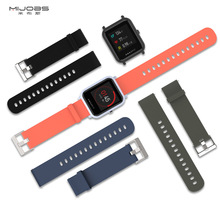 适用华米Amazfit Bip 3表带BIP S/POP/GTS1S硅胶20表带配开关生耳