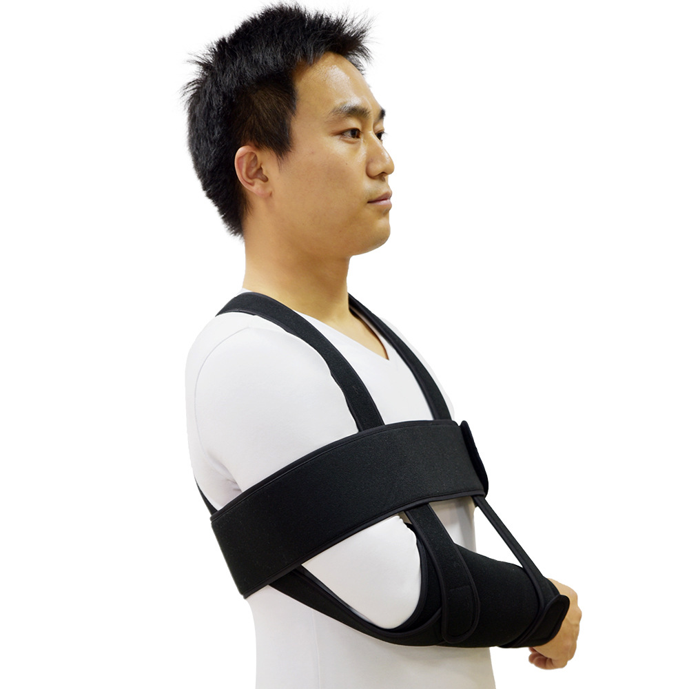 港盛 脱臼骨折包裹型手臂固定带 医用骨折专用前臂吊带贴牌加工