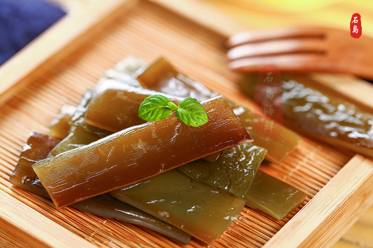 醋昆布银魂神乐 海带零食 醋泡海带 即食海带裙带菜茎梗 醋海带