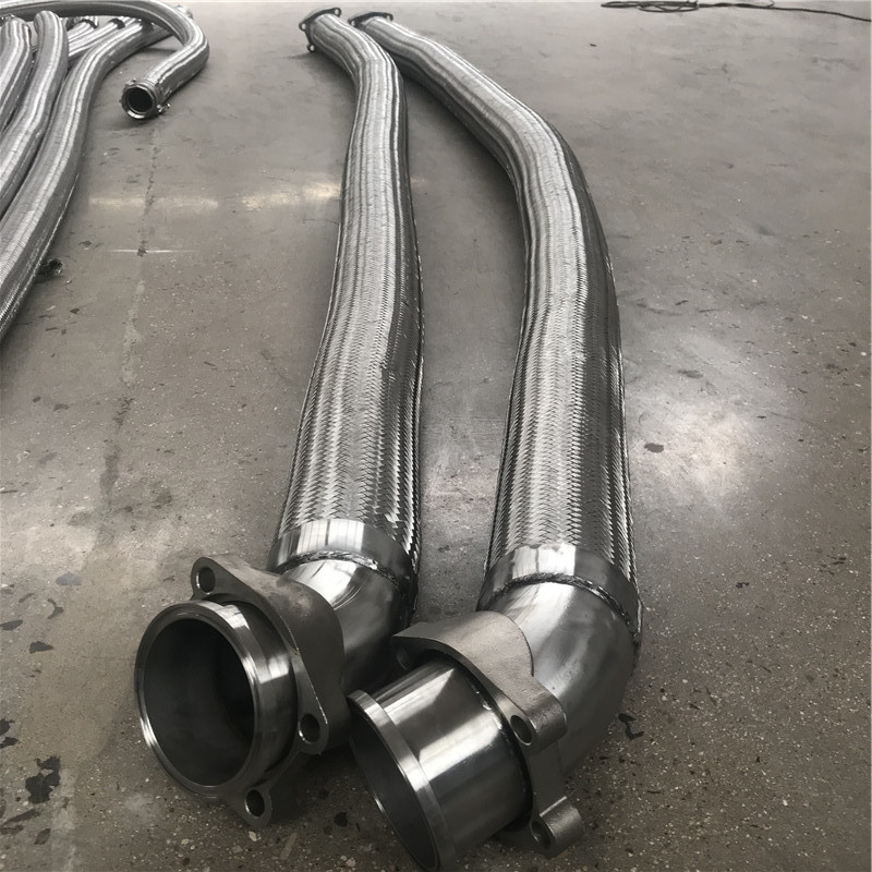 河北万宇批发4分6分1寸弯头不锈钢金属软管不锈钢波纹管