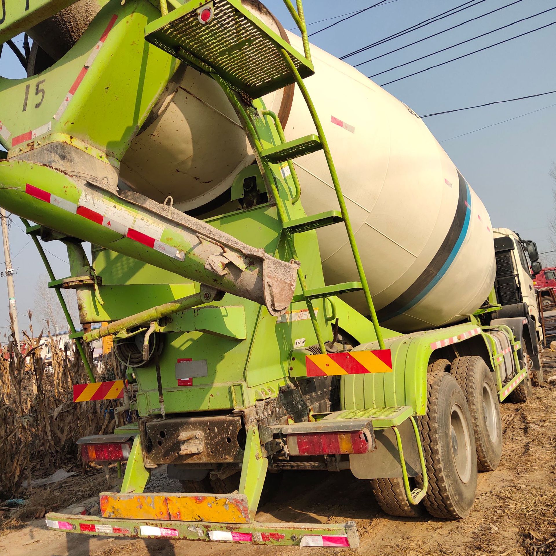 出售二手水泥搅拌车12方 二手混凝土商混罐车 欧曼搅拌罐车