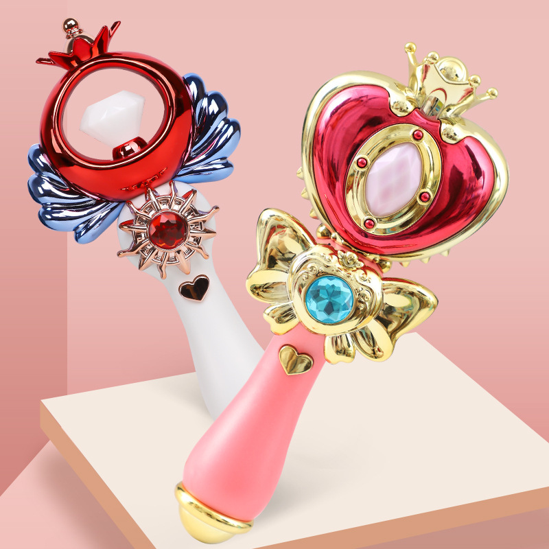 包邮儿童魔法仙女棒 音乐闪光发光魔法棒2-3-6岁女孩玩具礼物批发