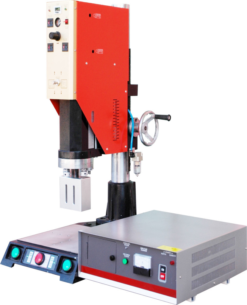 经济型超声波焊接机塑料拉链头切边机魔术贴超声波焊接机无毛边